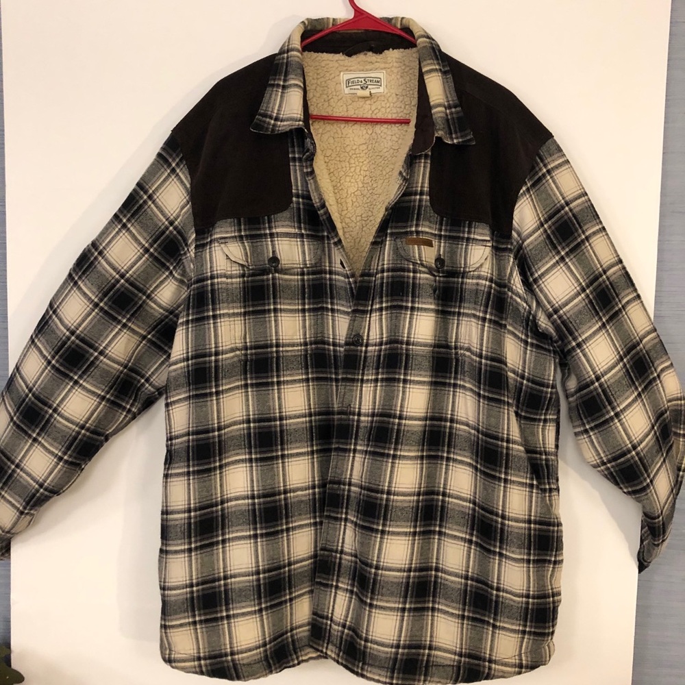 Field and Stream XXL Men’s Lined Flannel Shirt